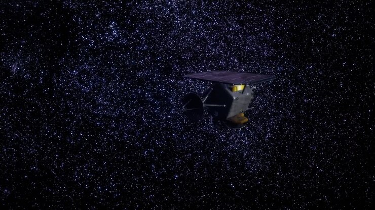 the space probe Deep Impact mission
