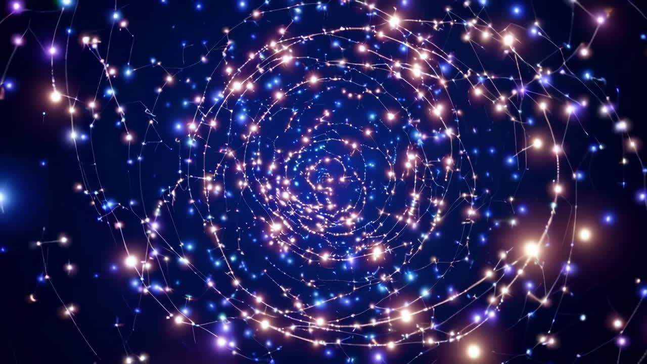 diseño de espiral brillante abstracto