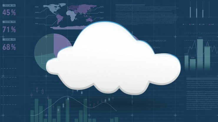 Cloud storage with graphs and statidtics