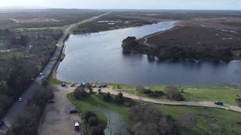 hatchet pond, new forest 15.01.2023 clip3