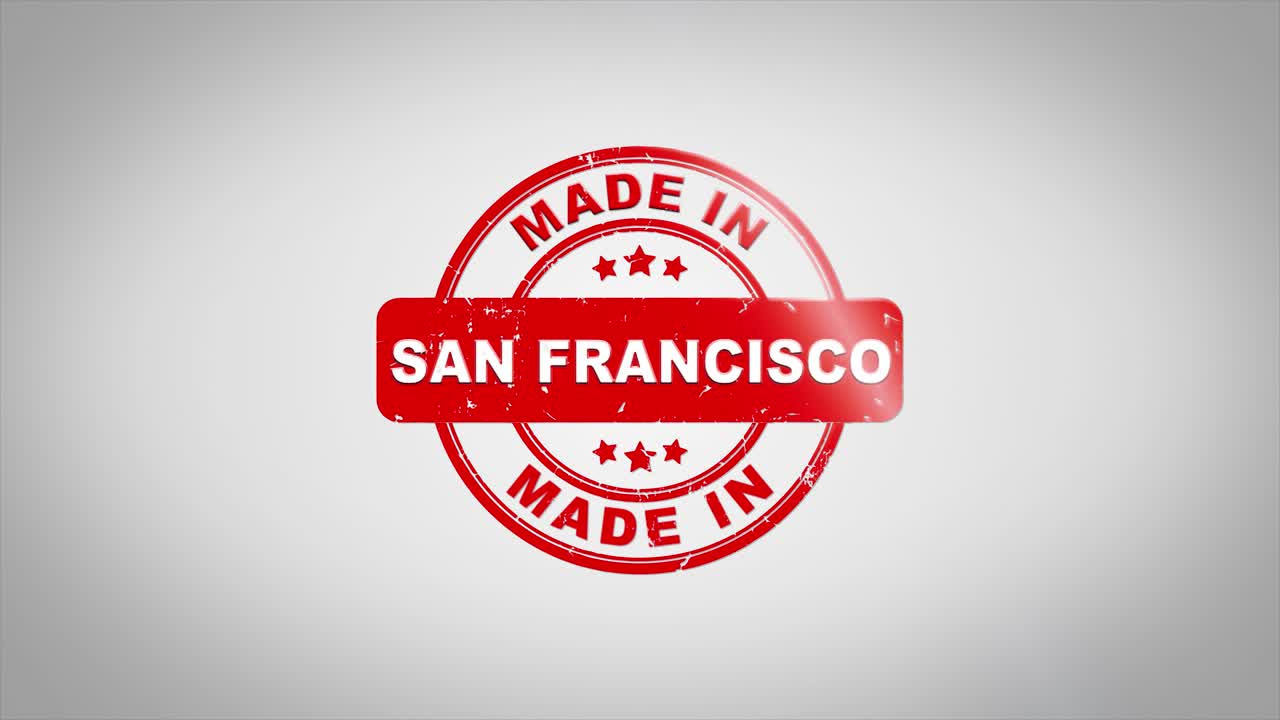 Made in San Francisco Stamp