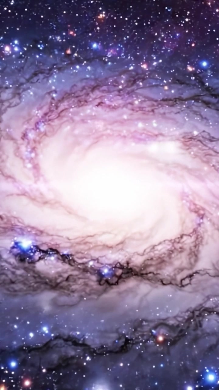 A Spectacular Cosmic Dance: The Irresistible Swirl of a Dazzling Galaxy Filled with Stars, Energy, and Beautiful Colors Captured in Stunning Detail