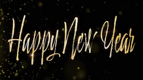 happy new year glitter background