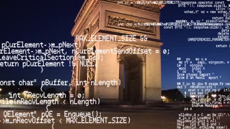 Arc-de-Triomphe-witgh-program-codes