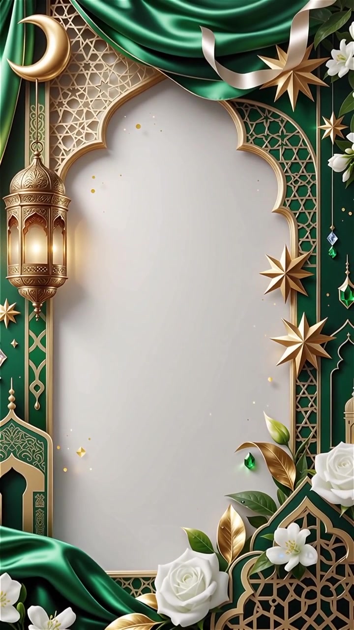 Compleanno del Profeta Maometto Mawlid al-Nabi Sfondo Islamico
