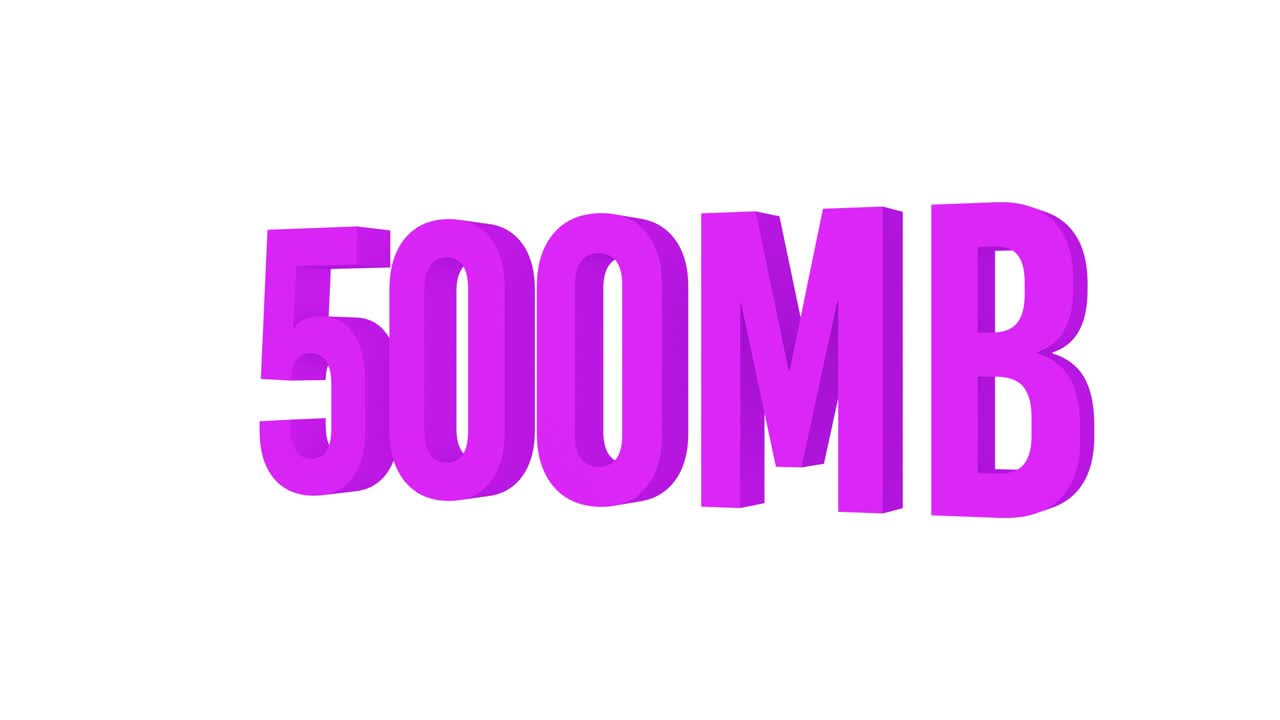 velocità internet 500 mb. colore viola. canale alfa