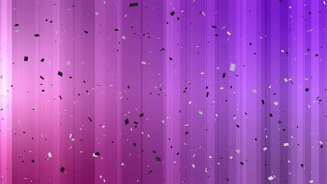 black and white confetti