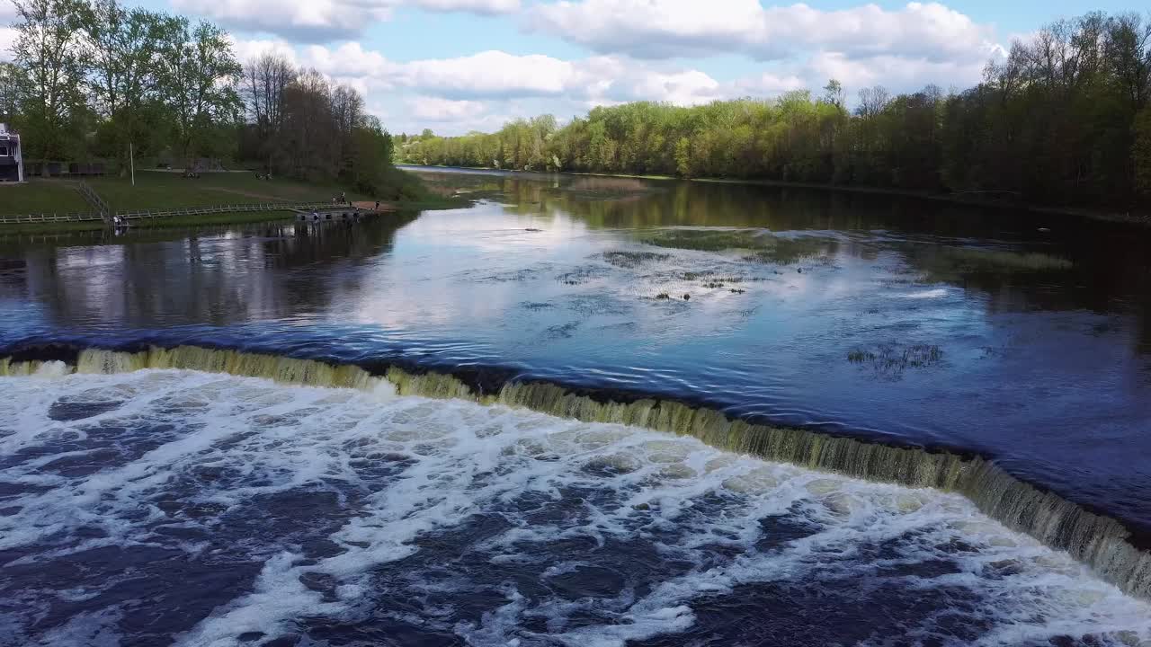 Flying Fish at Ventas Rumba Waterfall