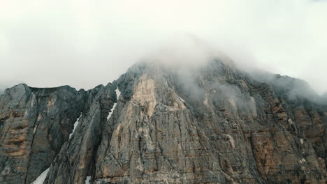misty mountain peak