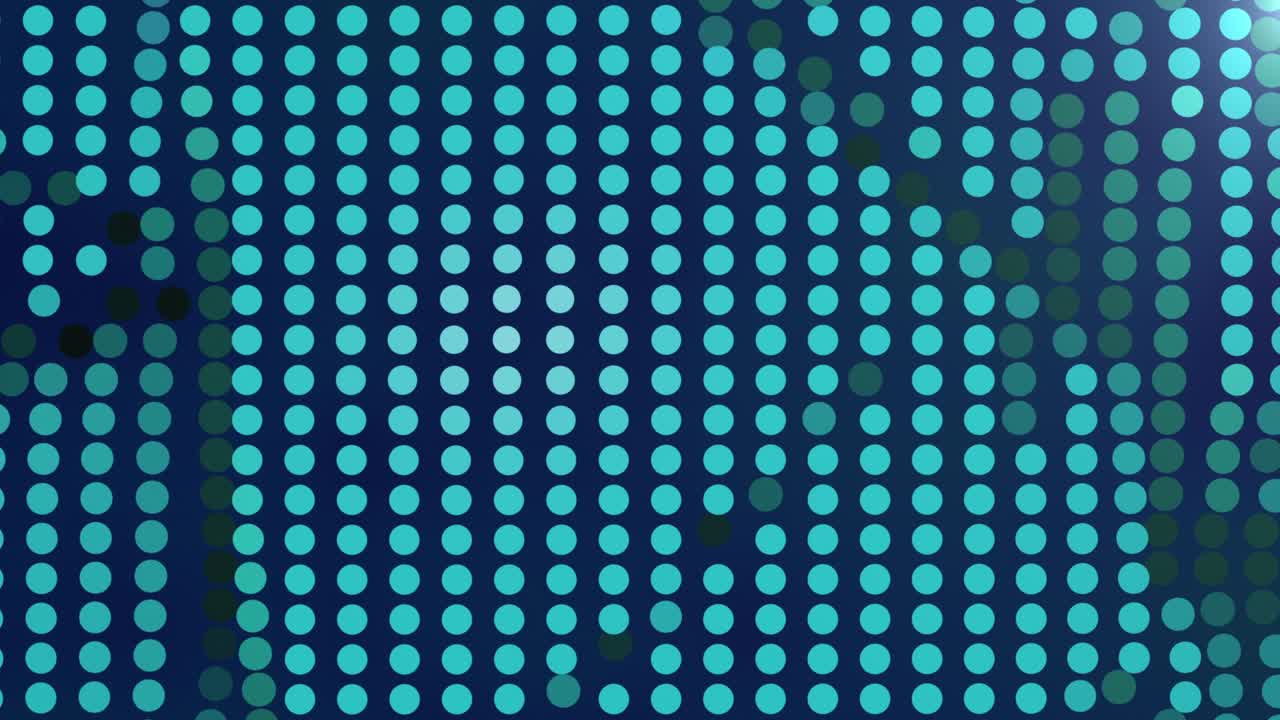 fondo multicolor animado de partículas redondas