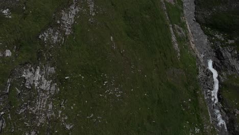 Un-Lago-Llamado-Embalse-De-Margaritze-En-Austria,-Al-Lado-Del-Grossglockner