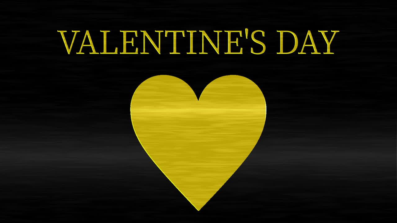 mensaje de valentín texto animación gráficos de movimiento