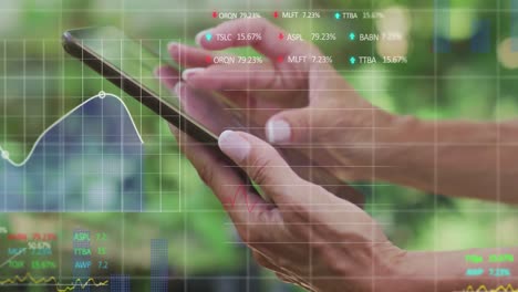 acciones de negocios y animación de acciones 4k