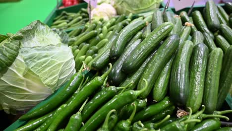 locally grown vegetables are on display during the agriculture festival in the uae