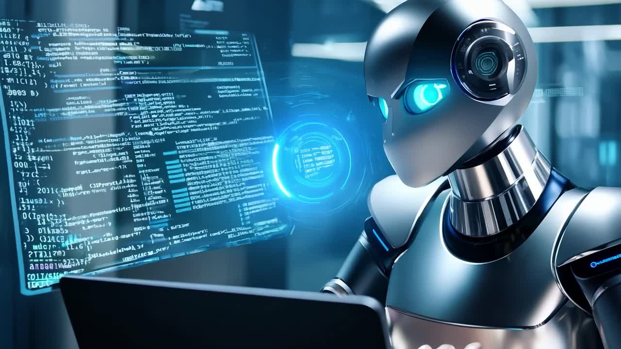 Robot Coding in a Futuristic World