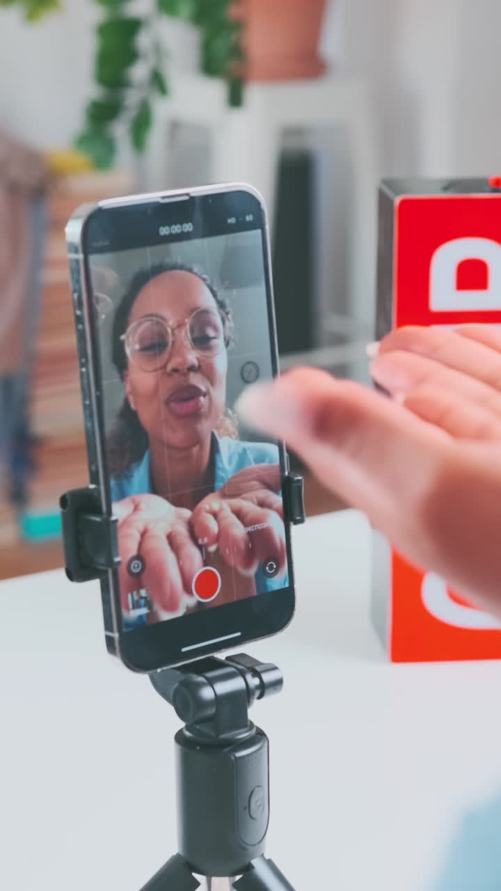 Capturing joy while creating a spontaneous tutorial at home