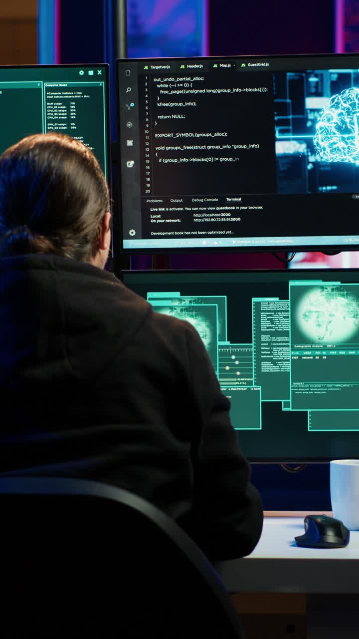 Vertical video Rogue IT engineer uses AI deep learning to develop zero day exploit