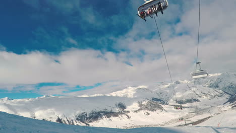 livigno mountain , italian alps