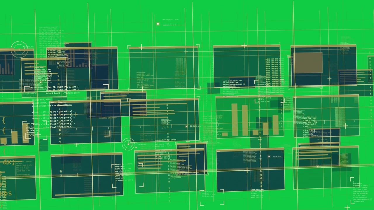 HUD shifting on tilt, panels sliding diagonally, clarifying code, chart on transparent background