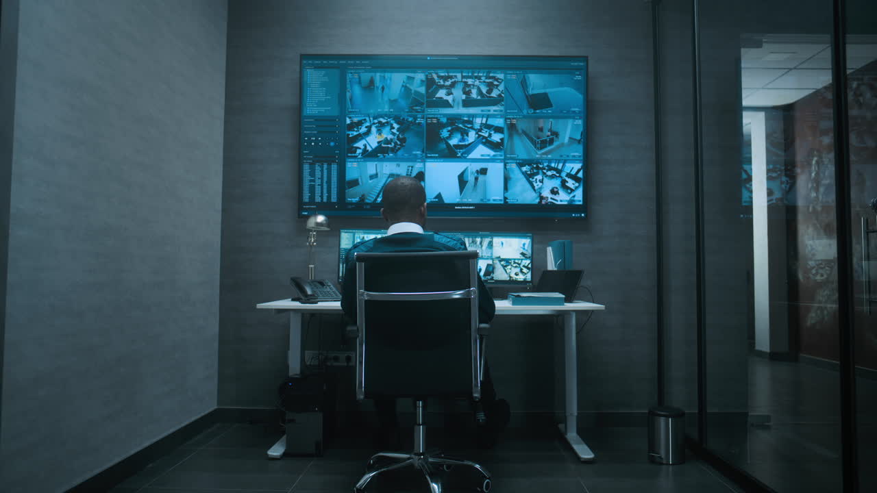 Security Monitoring Room