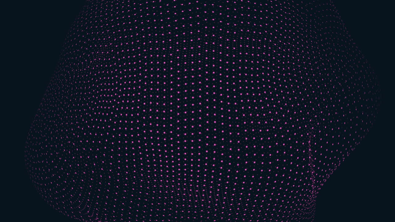 A modern 3D rendering of pattern, composed of dots and lines, creates a contemporary, abstract depiction while emphasizing the feminine form with detailed contours and depth