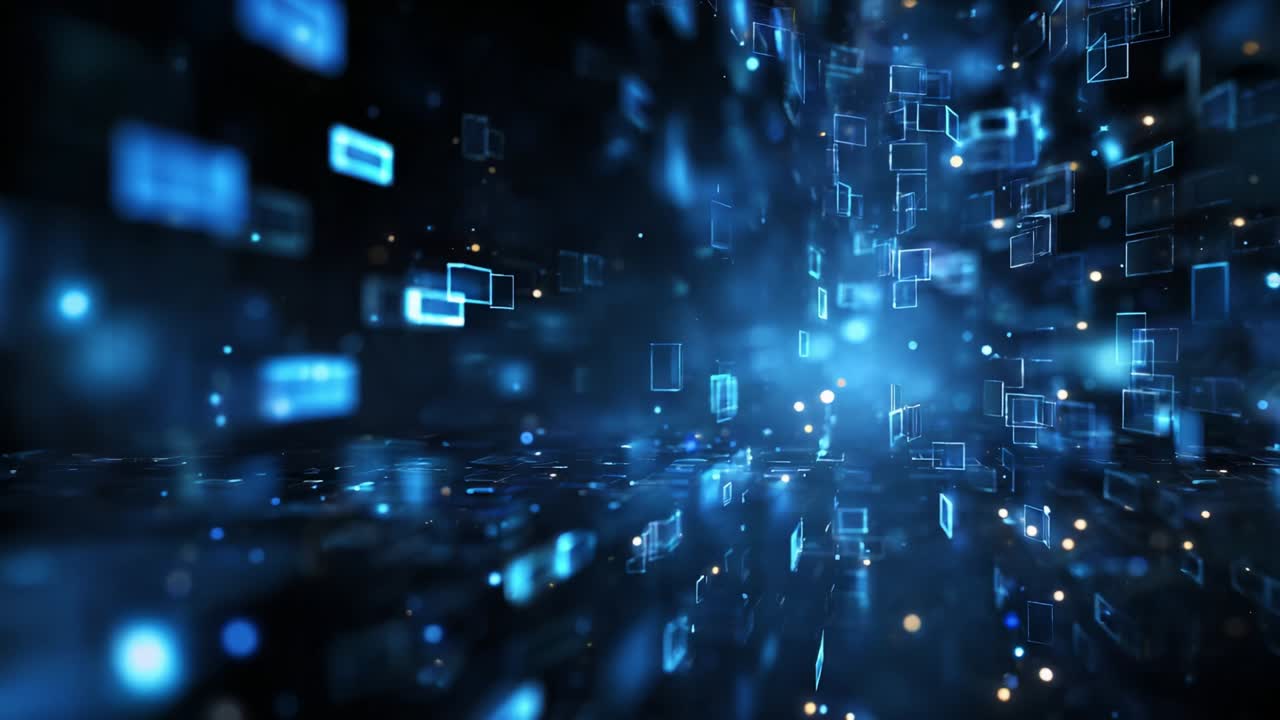 Abstract Technology Background