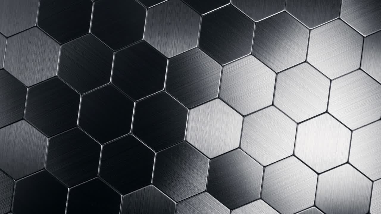 el fondo de los hexágonos abstractos.