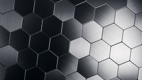 abstract hexagons background.