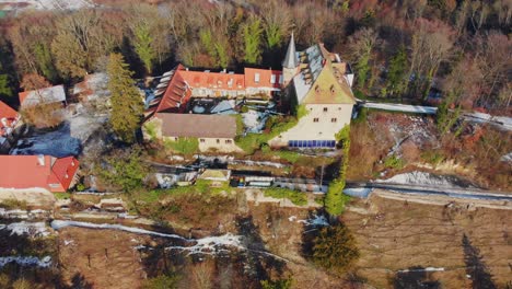 castle brandenstein from above