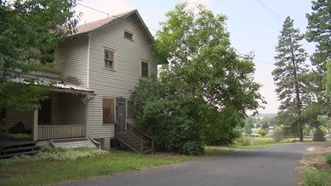 a historic home once owned by potlatch corp in the town of the same name in north idaho