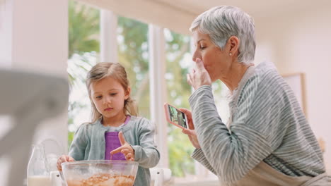 Grandmother-and-child-baking