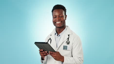 Black-man,-doctor-and-smile-in-portrait