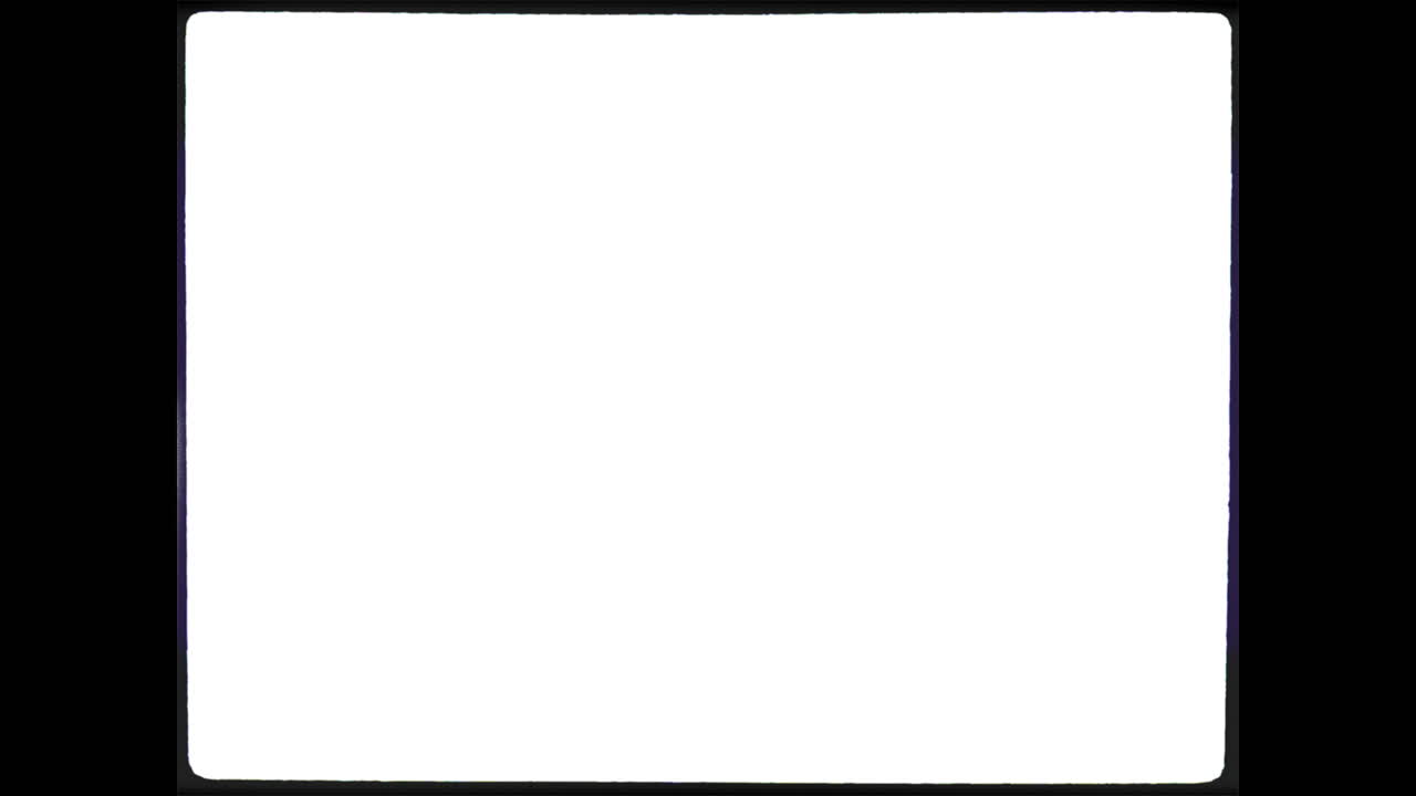 Real 35mm 4x3 film frame overlay - glitch