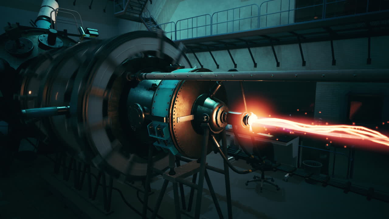 Futuristic Laboratory Experiment