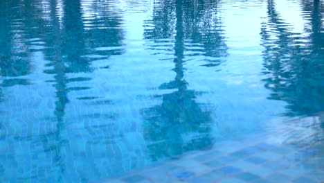 video en bucle de la superficie del agua en 4k