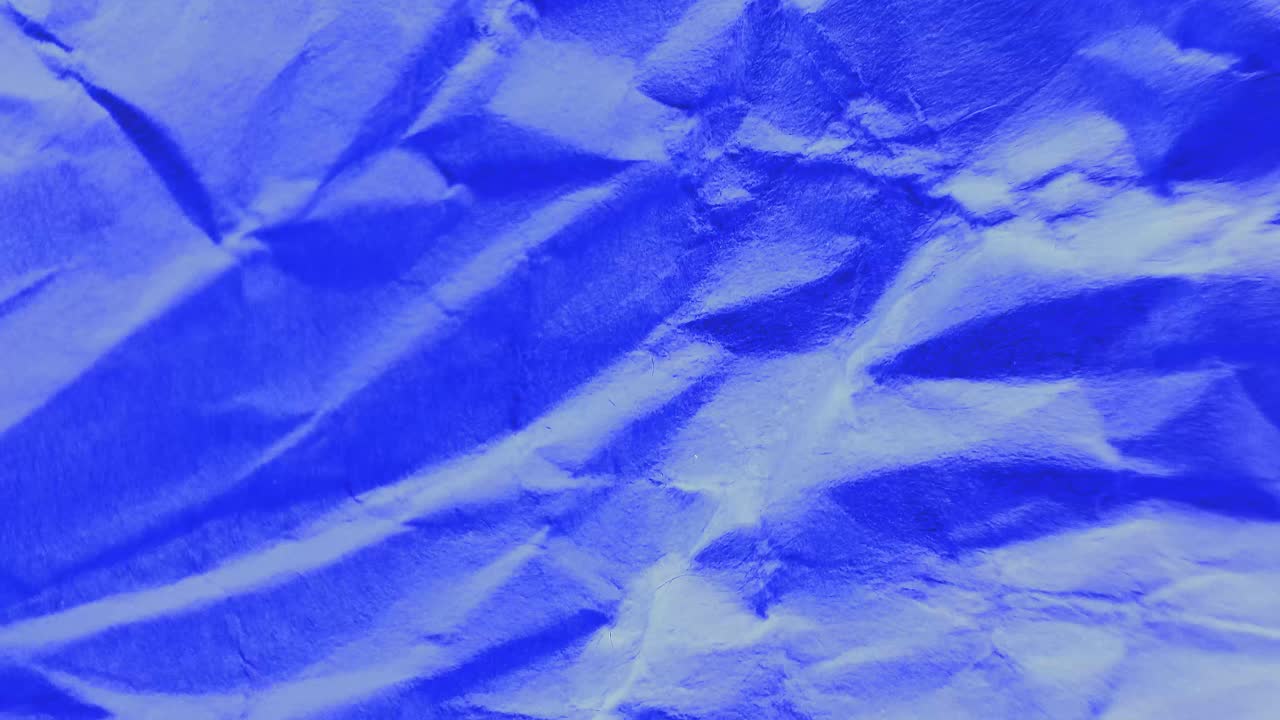 Abstract Crumpled Blue Texture Background