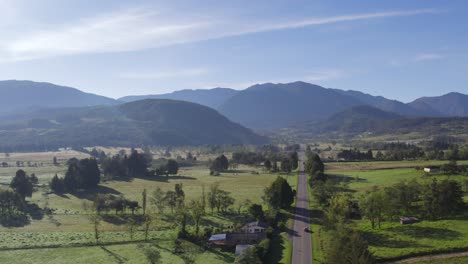 capturing the essence of arcabuco's tranquility, the drone gracefully maneuvers through the air, offering a cinematic experience that transports viewers to a world of serenity and wonder