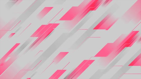 grey and pink geometric abstract motion background