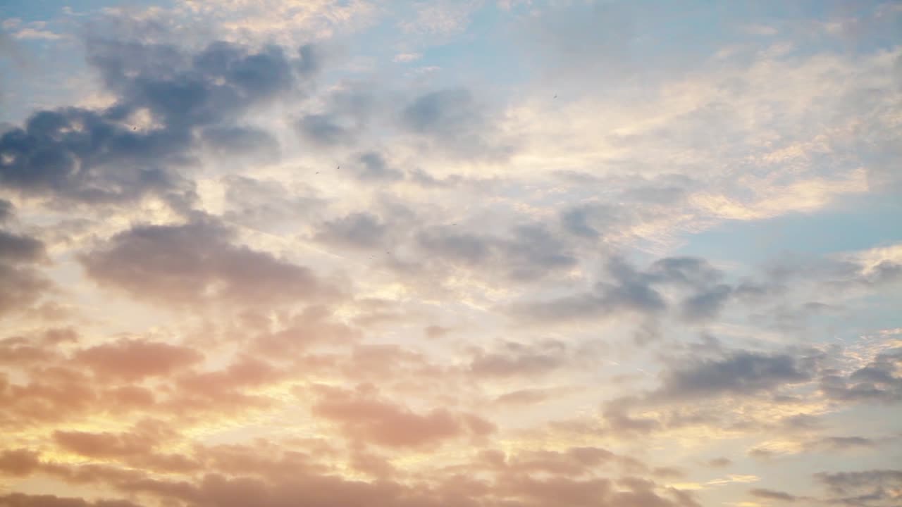 paisaje de puesta de sol timelapse paisaje de nubes cielo 1