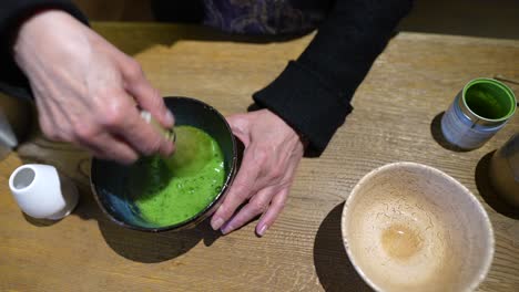 matcha tea ceremony