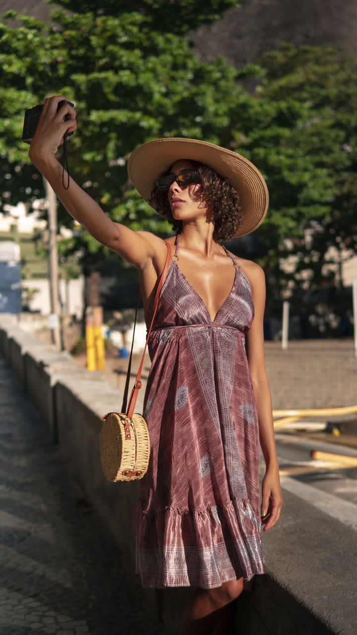 Women Enjoying Summer Fashion and Leisure Outdoors