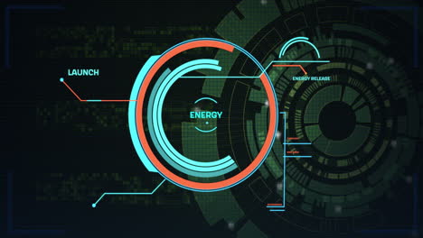 Animation-of-multiple-text,-changing-numbers-and-loading-circles-over-abstract-background