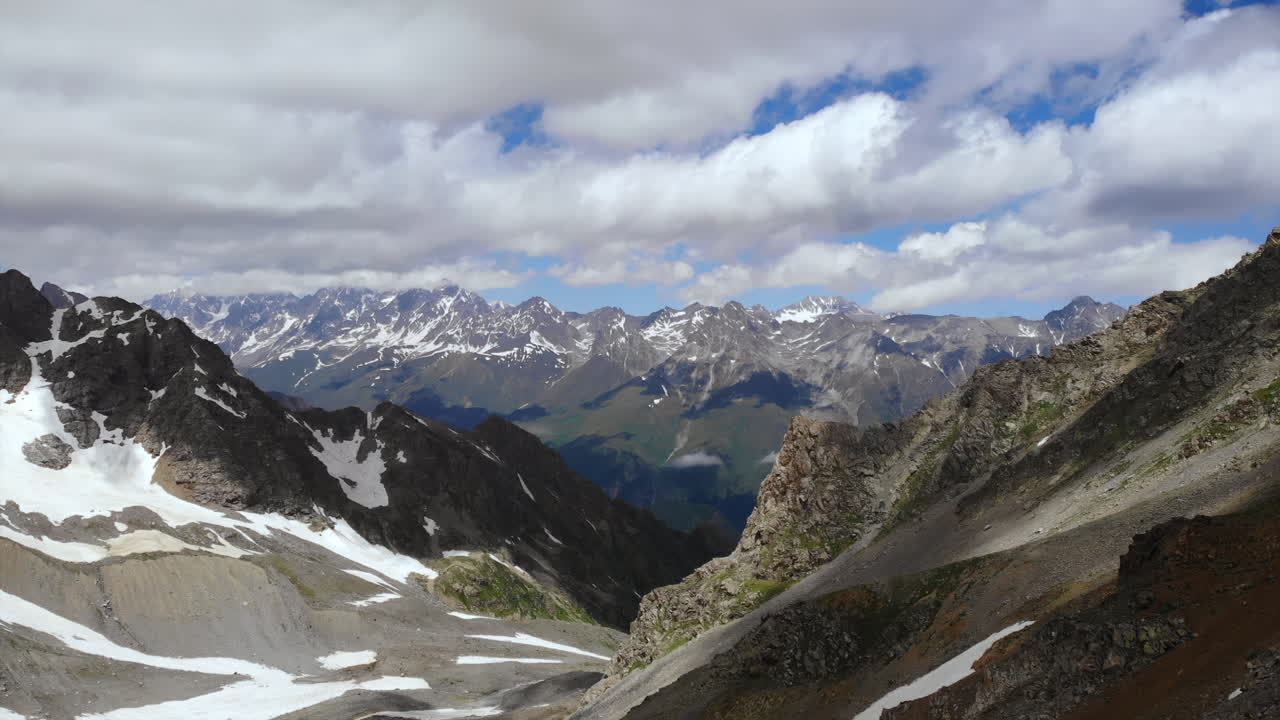 paisaje escénico de la cordillera