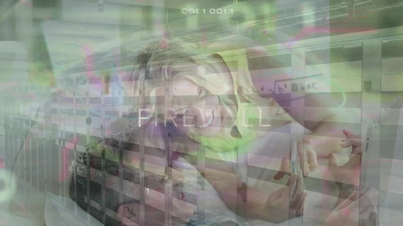 Animation of financial data processing and statistics over woman using smartphone