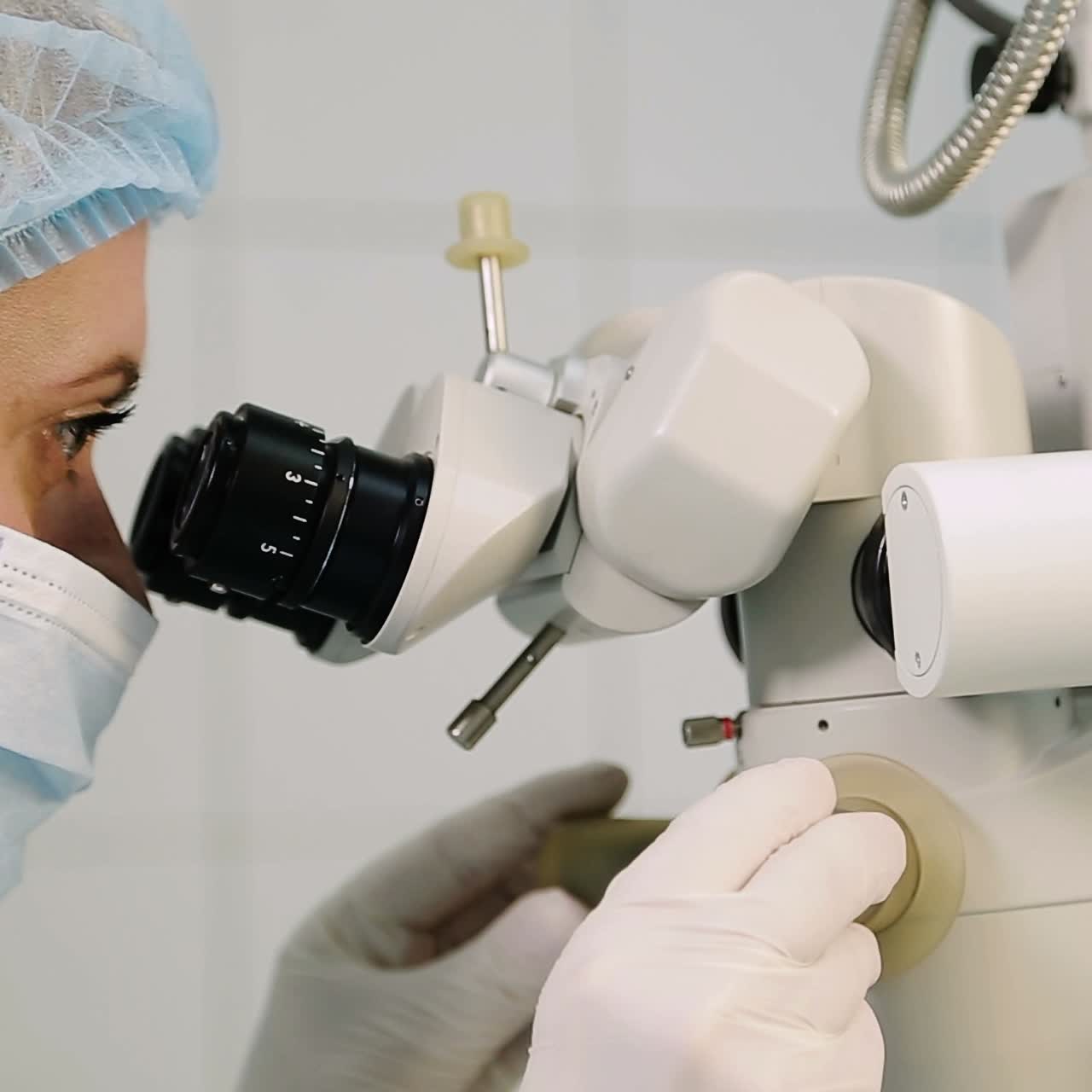 Ophthalmology operation process