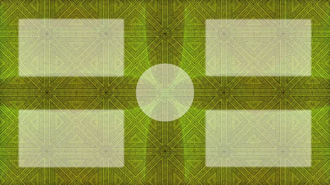 칼레이도스코프 패턴 엔드 카드 엔딩 스크린 모션 그래픽