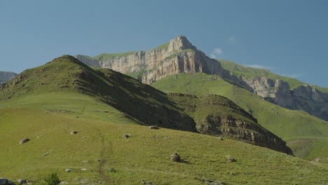 green mountain scenery