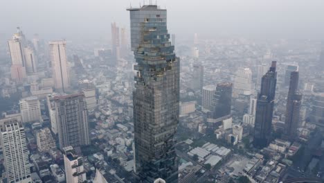 mahanakhnon skyscraper in bangkok