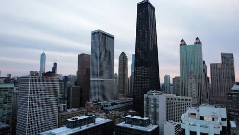 golden hour in the windy city