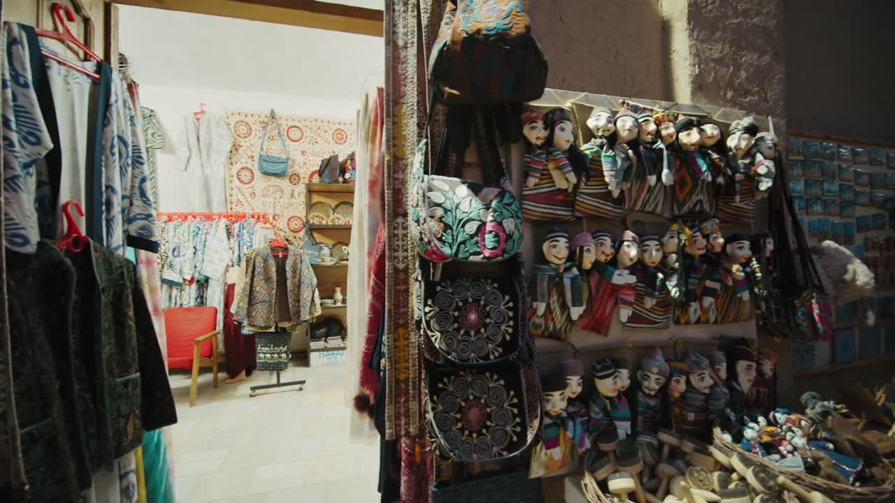 Traditional Crafts and Textiles in Uzbekistan: A Souvenir Shop